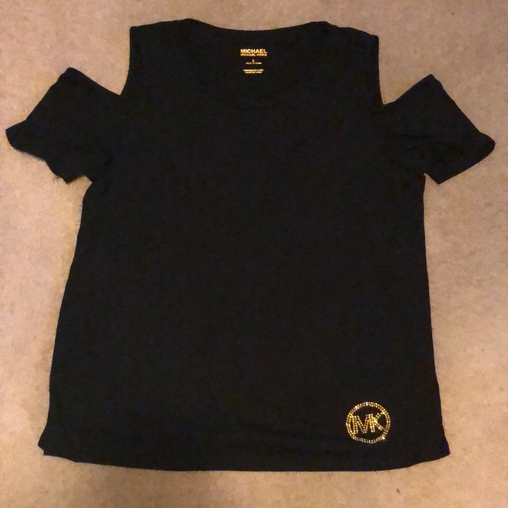 Michael Kors Black off shoulder shirt never worn